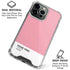 Rose Pink Color Palette iPhone 16 Pro Clear Case